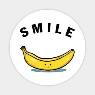 banana smile Magnet